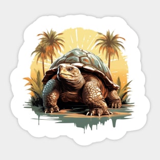 Alligator Snapping Turtle Sticker